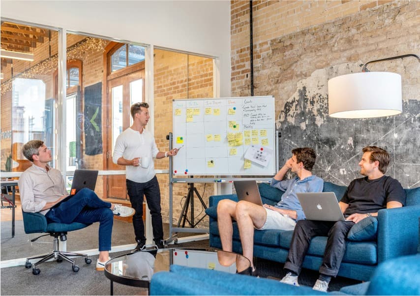 Team working together