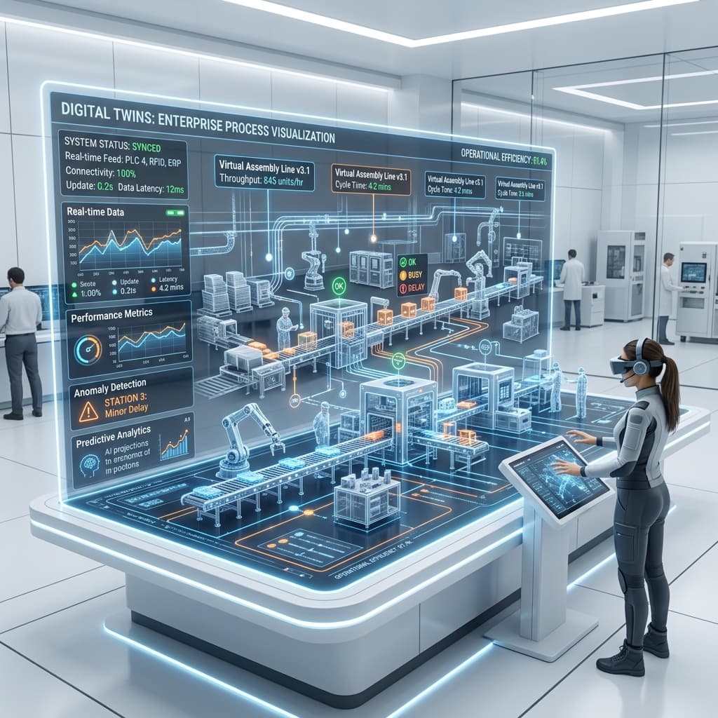 Digital Twins for Business Operations: Simulating Enterprise Performance