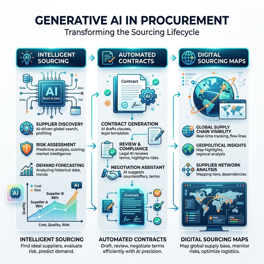 Generative AI in Procurement: The Future of Intelligent Sourcing